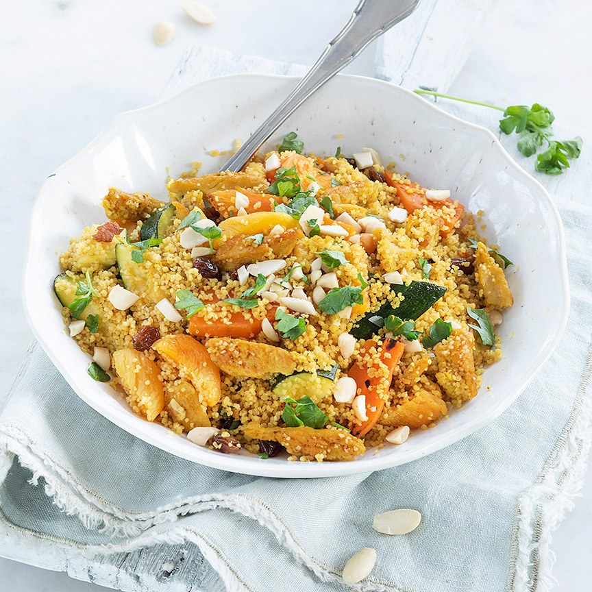 Couscous met kip
