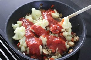 Bloemkool pizza schotel