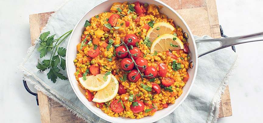 Vegetarische paella