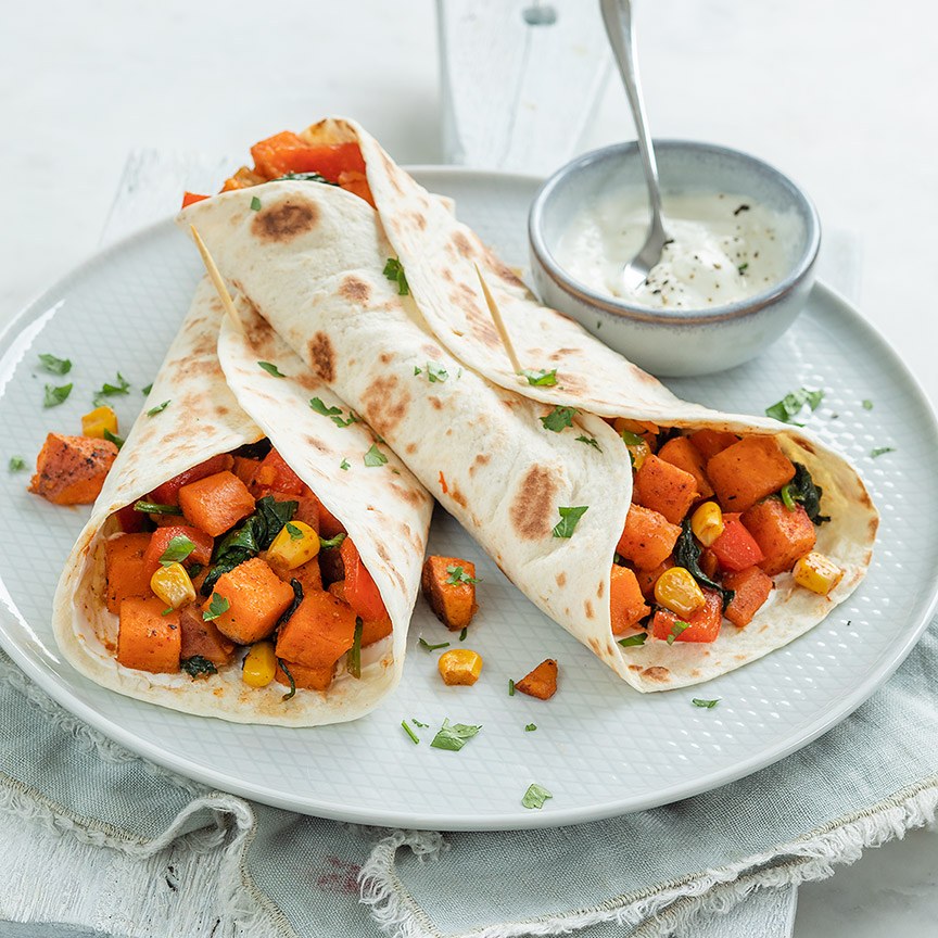 wraps-met-zoete-aardappelen