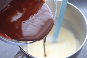 Chocoladetaart stap 2