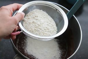 Chocoladetaart stap 3