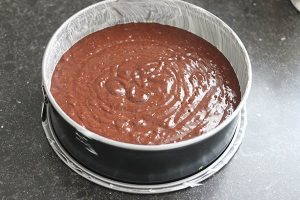 Chocoladetaart stap 4