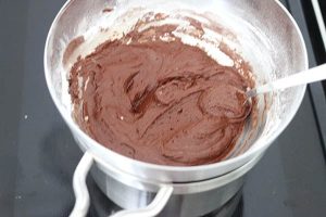 Chocoladetaart stap 5