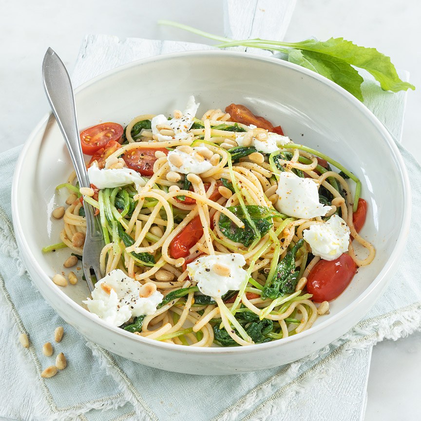 Pasta met raapstelen 