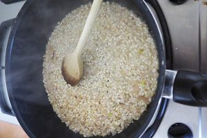 Vegan risotto