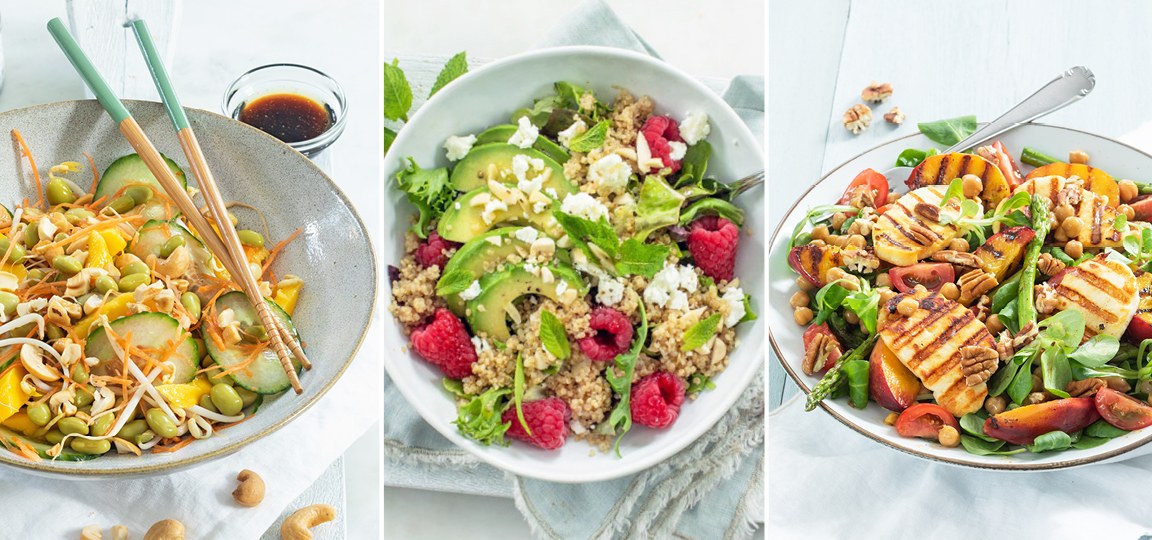3 x lekkere zomerse lunch salades + tips