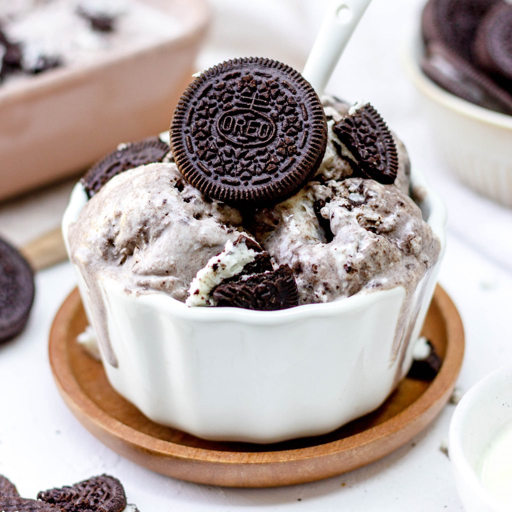 vegan oreo ijs