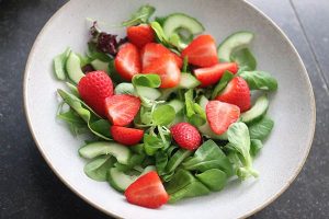 salade_aardbeien