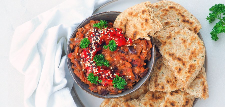 Zaalouk (auberginesalade)