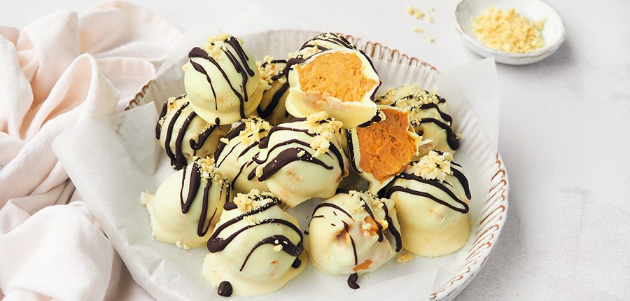 Pumpkin spice truffels