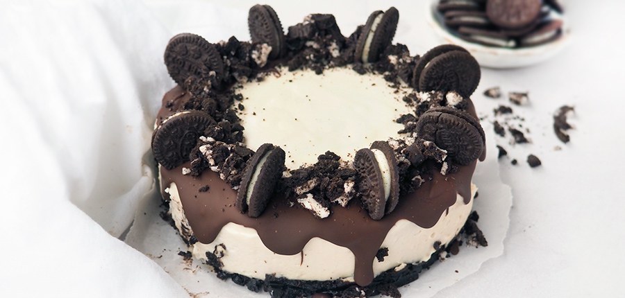 Vegan Oreo cheesecake