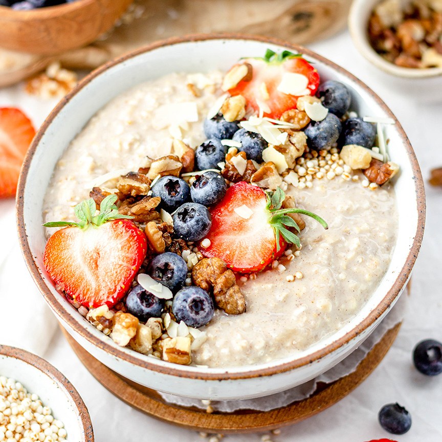 Overnight oats recept