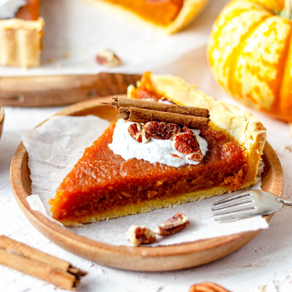 glutenvrije & lactosevrije pumpkin pie