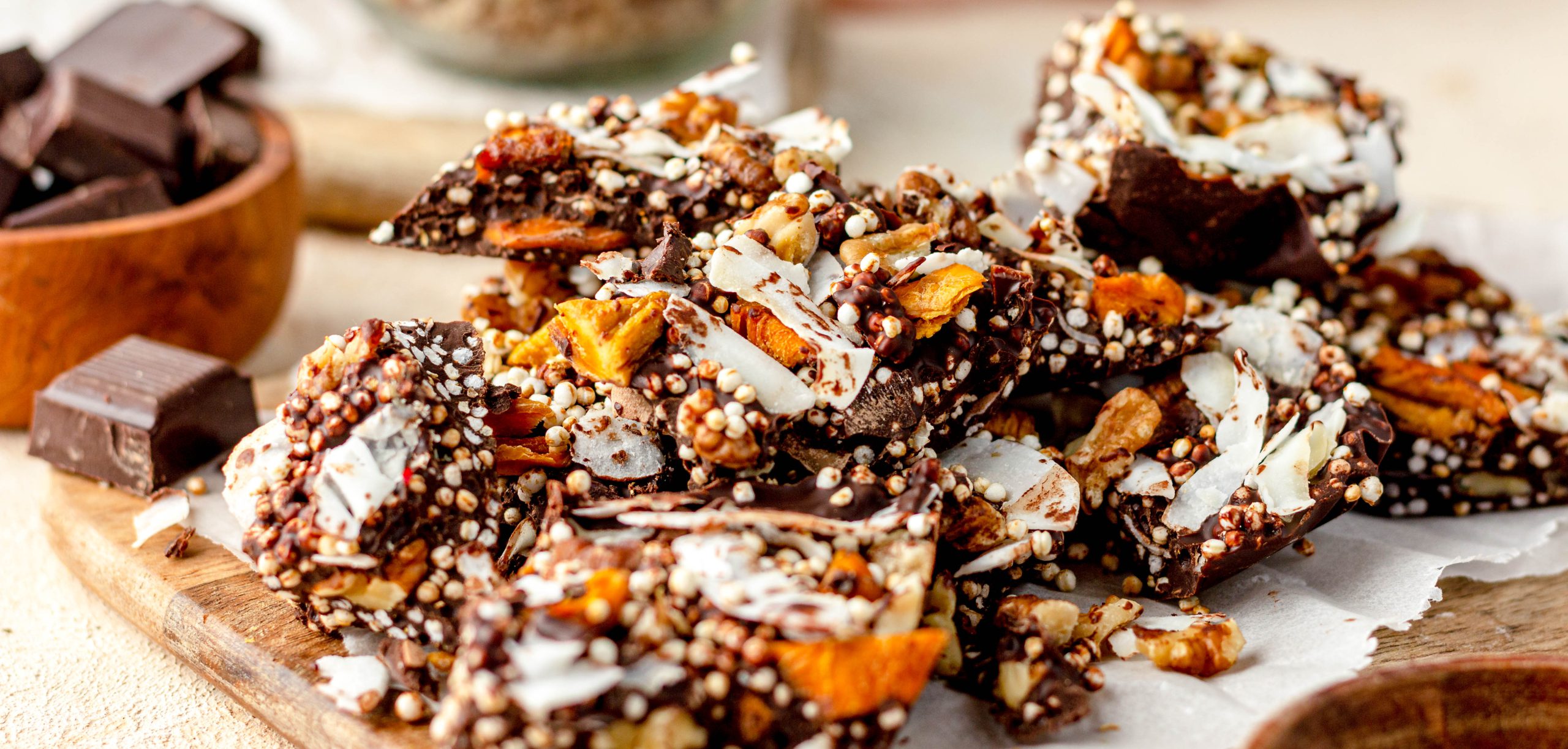 Gezonde rocky road