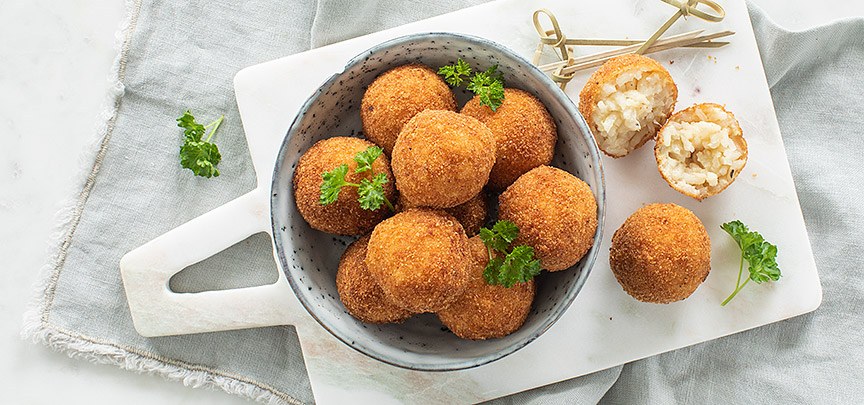 Risotto balletjes (arancini)