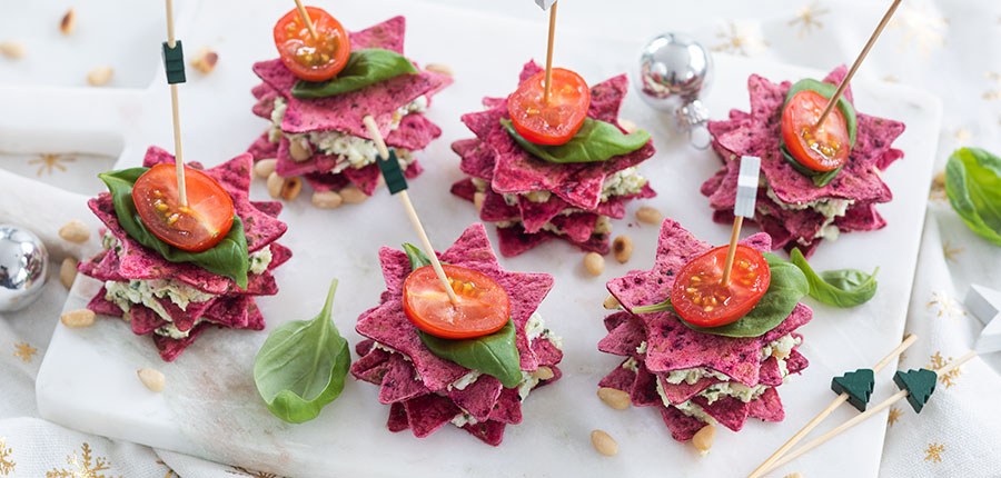 Wrap sterren op prikker