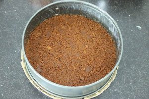 Cheesecake stap 1