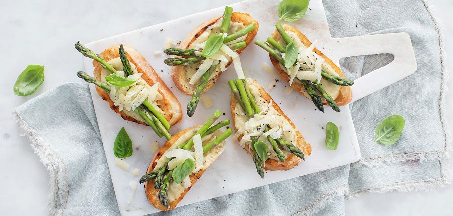Bruschetta’s met asperges