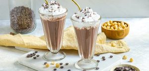 vegan chocolade milkshake