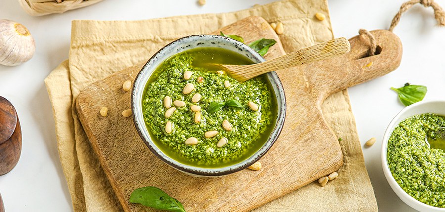 Vegan groene pesto