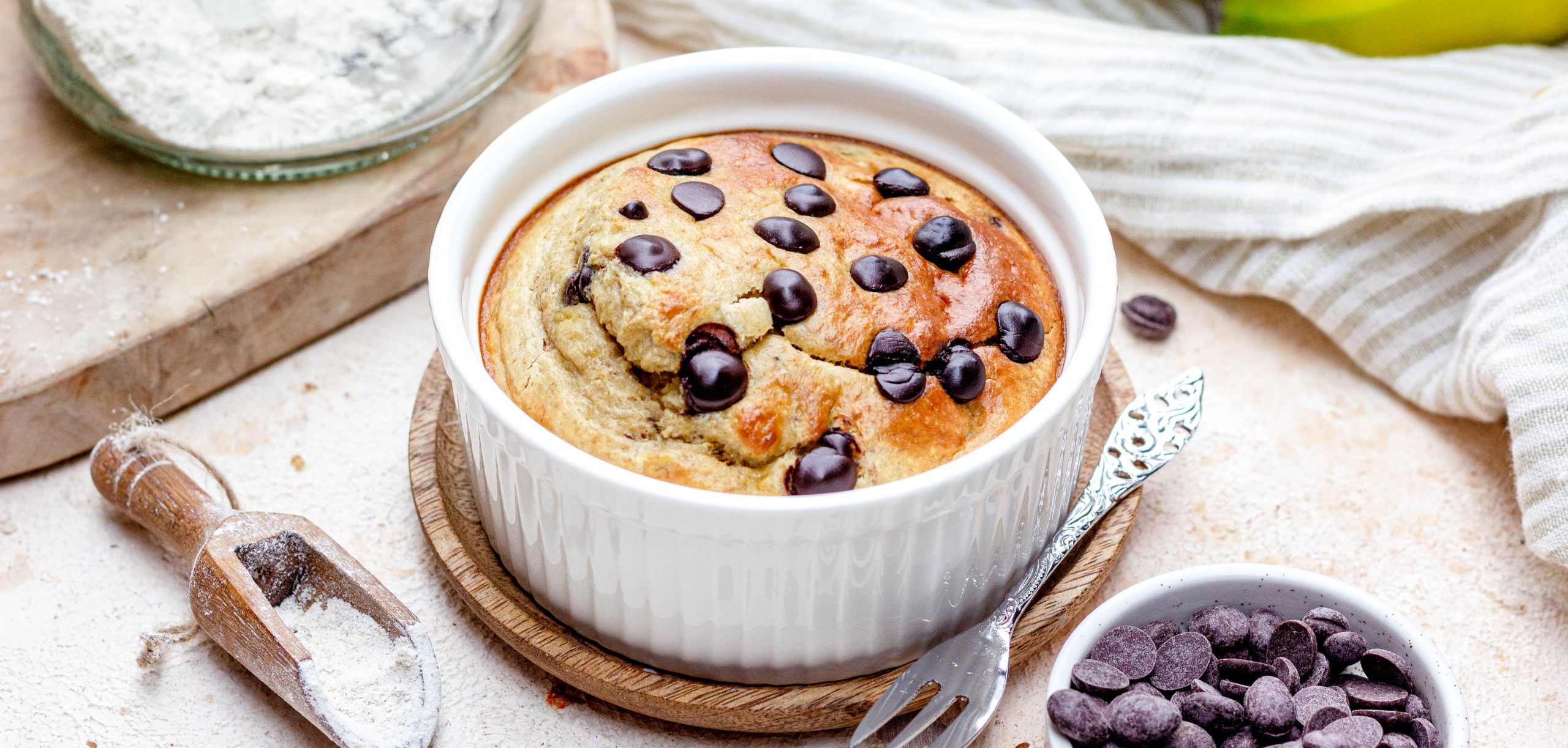 Baked oats met banaan