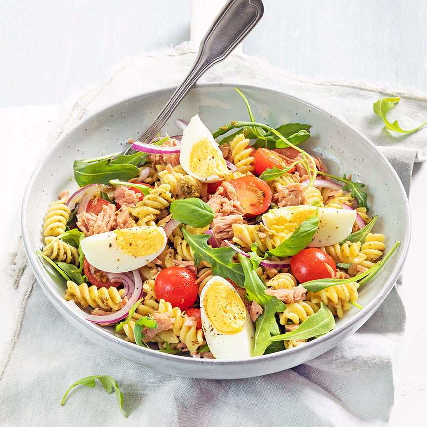 pastasalade met tonijn