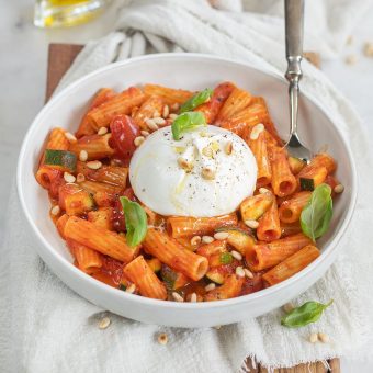 pasta burrata