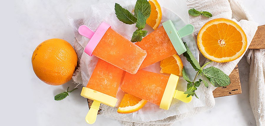 Aperol spritz ijsjes