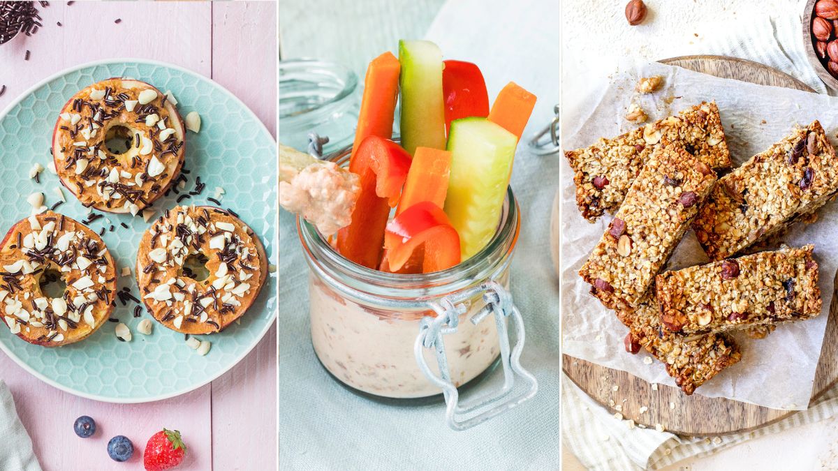 10 x gezonde tussendoortjes