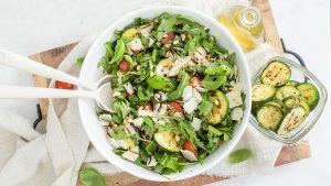 Italiaanse rucola salade
