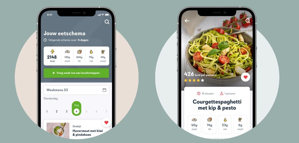Fitchef eetschema's op maat