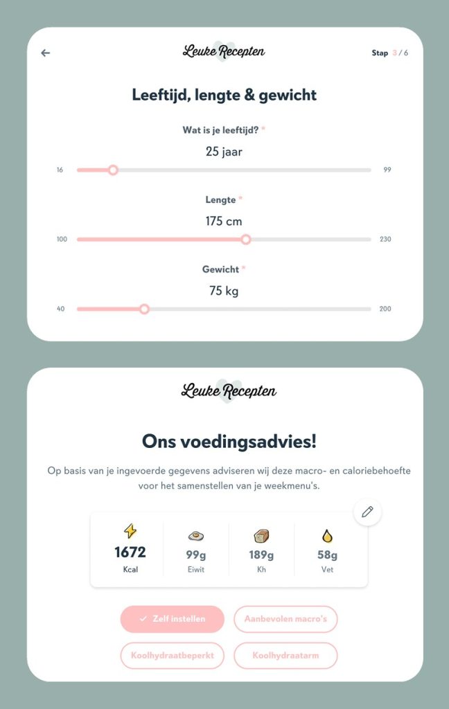 fitchef voorbeeld