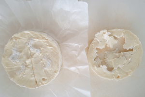 Camembert uit de oven stap 1