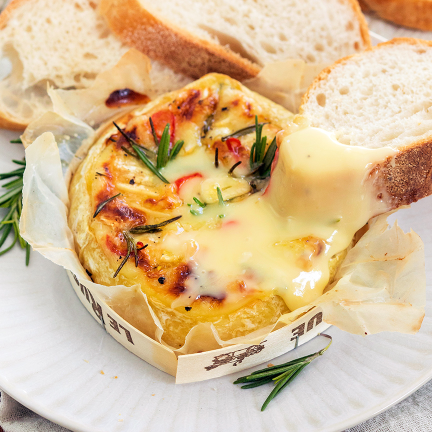 Camembert uit de oven recept