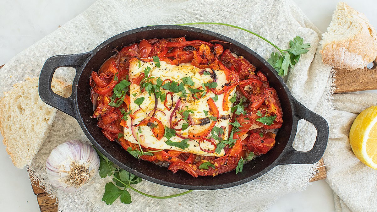 Feta fourno (feta uit de oven)