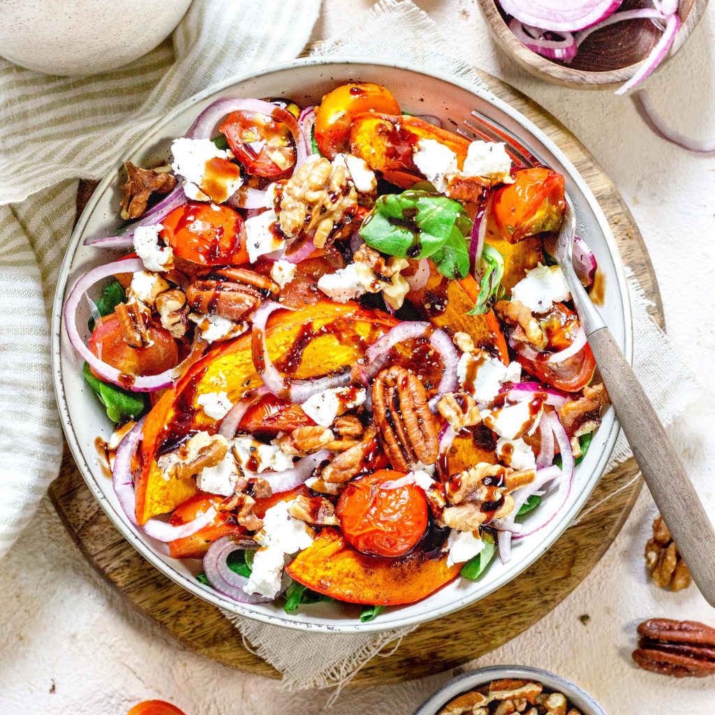 herfstsalade met pompoen