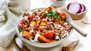 herfstsalade met pompoen