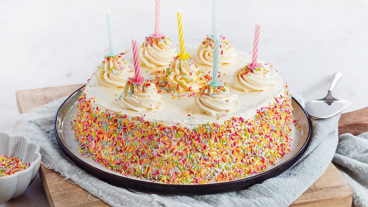 Verjaardagstaart maken