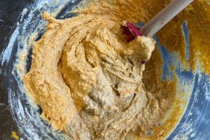 Zoete aardappel muffins stap 2