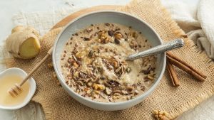 havermoutpap met kurkuma gember