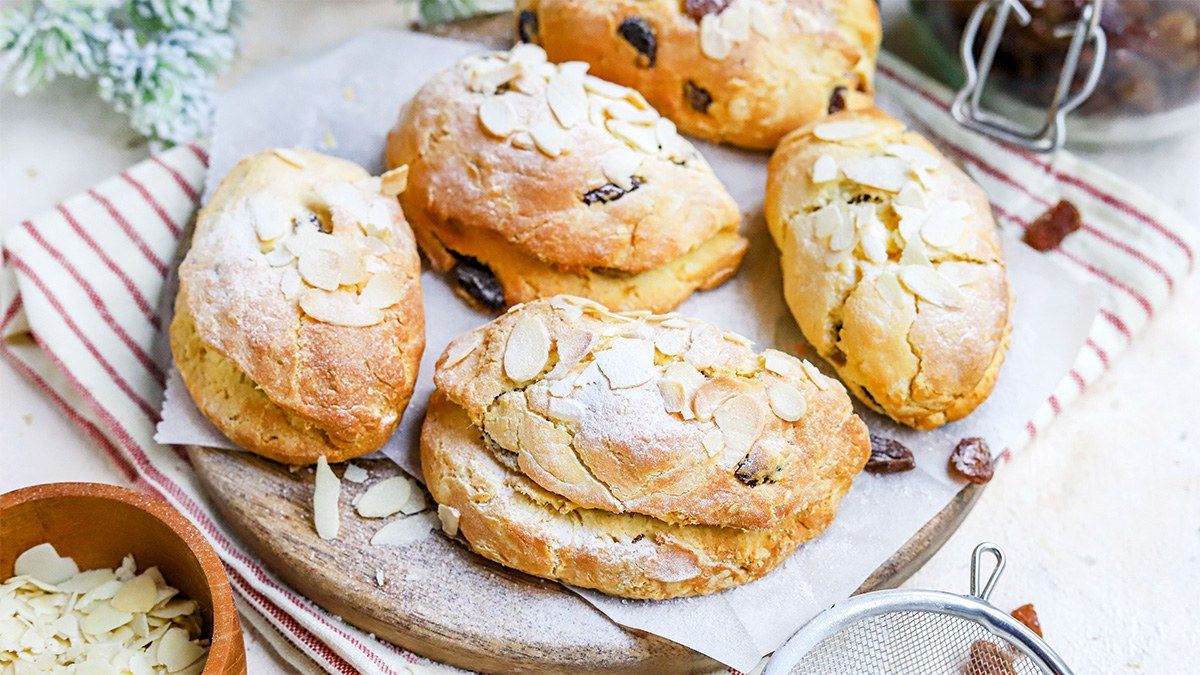Glutenvrije kerststol
