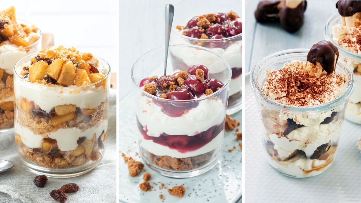 12 x toetje in een glaasje