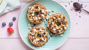 gezonde appel donuts