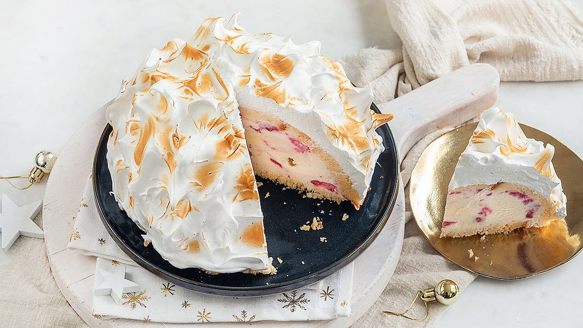 Baked alaska recept