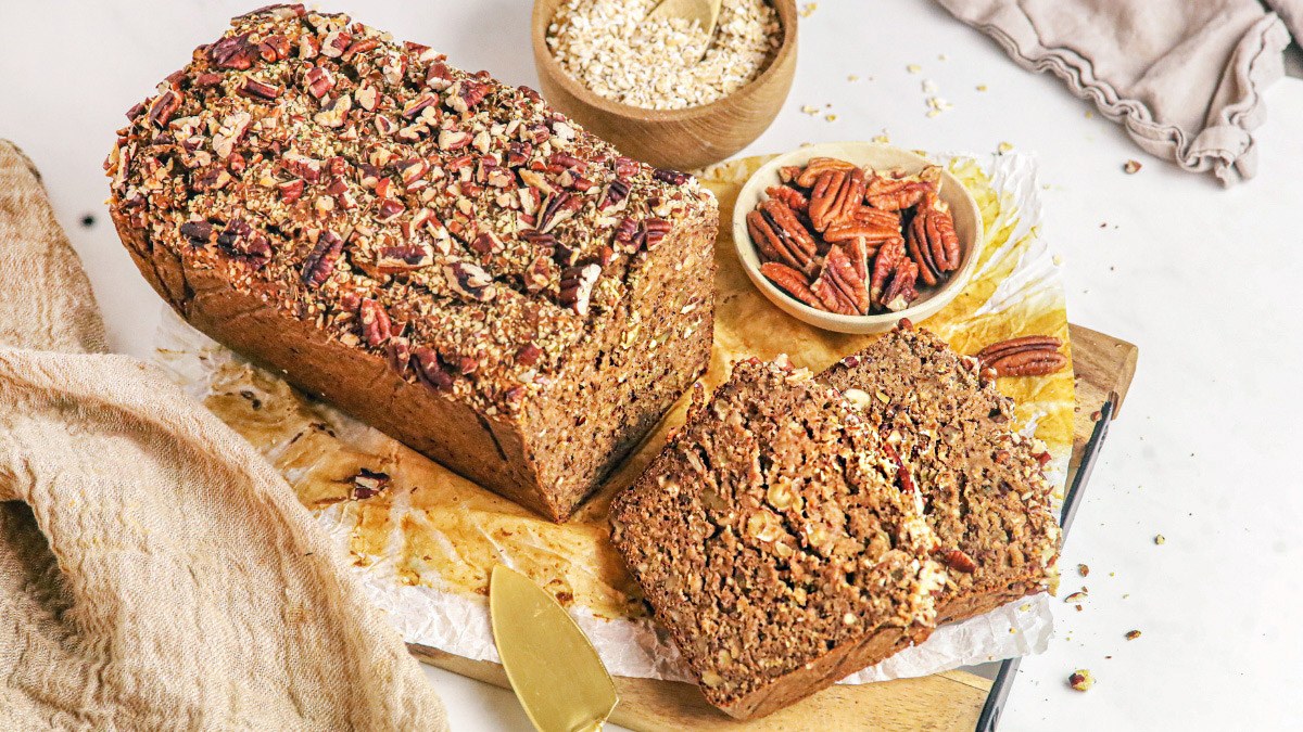 Ontbijtcake met noten