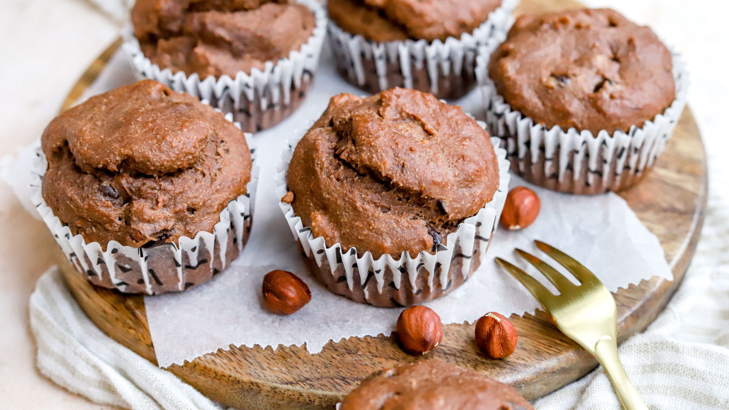 Chocolade bananenbrood muffins