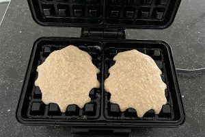 Gezonde wafels maken stap 3