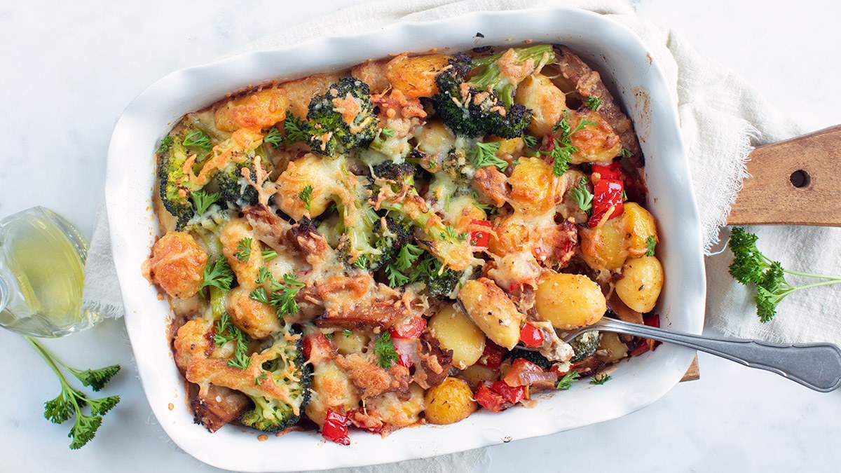 Ovenschotel met kip en broccoli