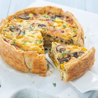 Quiche recept